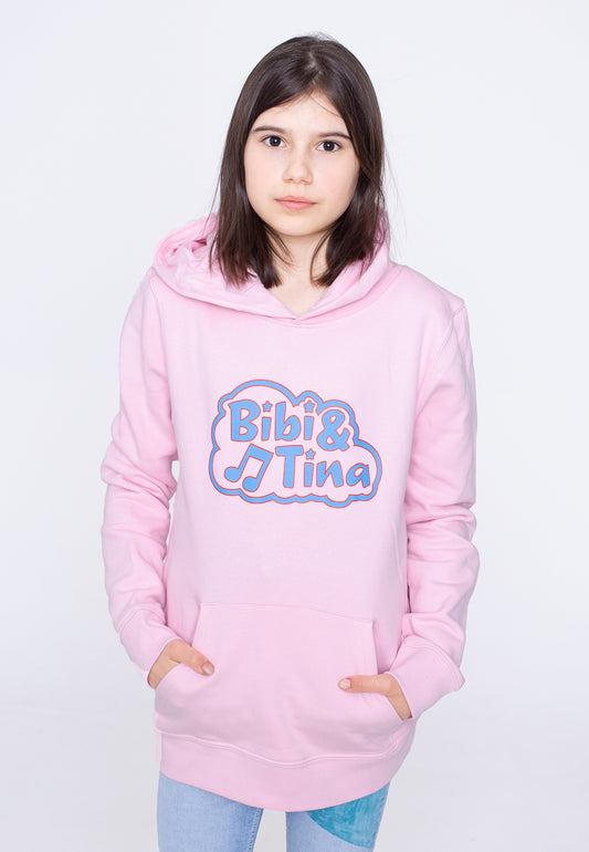 Bibi & Tina Wolke Logo Cotton Pink Hoodie